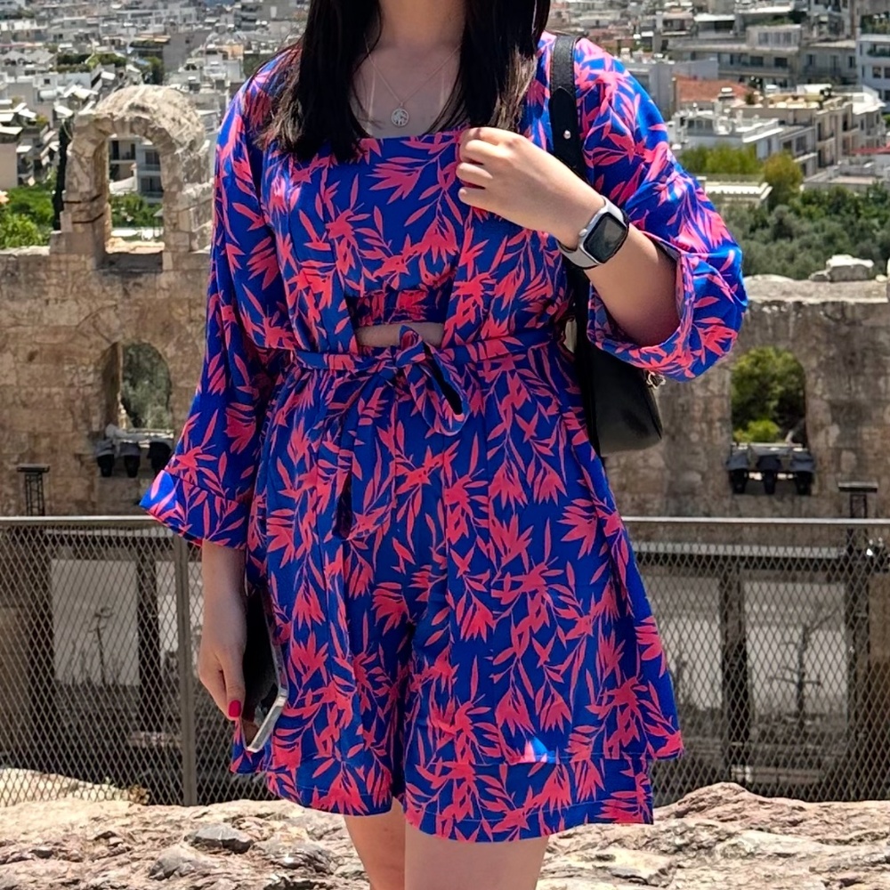 Shorts top robe belt